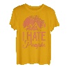 Lustiges Wandern TShirt I HATE PEOPLE Geschenk Bergsteiger T-Shirt