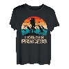 Bergprinzessin Bergsteiger Wandern Bergfan Berge Frauen T-Shirt