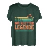 Herren Papa Der Mann Der Mythos Die Legende Bouldern Klettern Sport T-Shirt