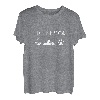 Damen I'm A Simple Woman Kaffee Berge Katze Hunde Gassi T-Shirt