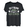 The countdown till rock climb - Bouldern Boulderer Kletterer T-Shirt