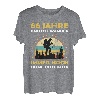 Lustiges 66 Jahre alt Geburtstag Berge & Walken Wander T-Shirt