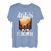 Wandern Berge Fluchen Spruch Bergsteiger Wanderer Geschenk T-Shirt