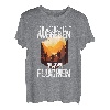 Wandern Berge Fluchen Spruch Bergsteiger Wanderer Geschenk T-Shirt