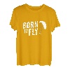 Born to fly Paragliding Fallschirm Geschenk T-Shirt T-Shirt