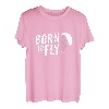 Born to fly Paragliding Fallschirm Geschenk T-Shirt T-Shirt