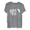 Born to fly Paragliding Fallschirm Geschenk T-Shirt T-Shirt