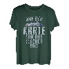 Auf der Karte sah das flacher aus Bergsteiger Wanderer T-Shirt