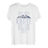 Auf der Karte sah das flacher aus Bergsteiger Wanderer T-Shirt