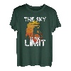 Klettern Der Himmel ist das Limit Bouldern Bergsteigen T-Shirt