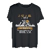 Herren Echte Männer gehen Tourenski Skitour Ski Touring Berg Spruch T-Shirt