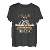 Herren Echte Männer gehen Tourenski Skitour Ski Touring Berg Spruch T-Shirt