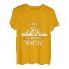 Herren Echte Männer gehen Tourenski Skitour Ski Touring Berg Spruch T-Shirt