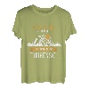 Herren Echte Männer gehen Tourenski Skitour Ski Touring Berg Spruch T-Shirt