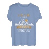 Herren Echte Männer gehen Tourenski Skitour Ski Touring Berg Spruch T-Shirt