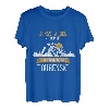 Herren Echte Männer gehen Tourenski Skitour Ski Touring Berg Spruch T-Shirt