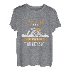 Herren Echte Männer gehen Tourenski Skitour Ski Touring Berg Spruch T-Shirt