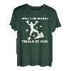 When In Doubt Chalk It Out Seilkletterer Bouldern T-Shirt