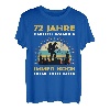 Lustiges 72 Jahre alt Geburtstag Berge & Walken Wander T-Shirt