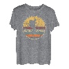 Wanderer Vintage Bergsteiger Wandern Retro Distressed Look T-Shirt