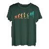 Evolution Graphic Climbing Climber Boulderer T-Shirt