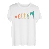 Evolution Graphic Climbing Climber Boulderer T-Shirt