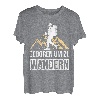 Wanderlust Berge klettern Bergsteiger Wandern Wanderer T-Shirt