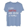 Ich mag die Jagd und vielleicht 3 Leute T-Shirt