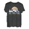 Bergsteiger Hit the Trail Wanderlust Berge Wandern Bergfan T-Shirt