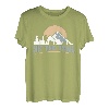Bergsteiger Hit the Trail Wanderlust Berge Wandern Bergfan T-Shirt