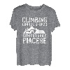 Lustiges Klettern Zitat Auf Felsen Für Bergsteiger T-Shirt