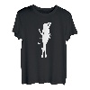 Frau Kletterer Sportklettern Bouldern T-Shirt