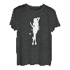Frau Kletterer Sportklettern Bouldern T-Shirt