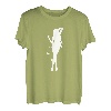 Frau Kletterer Sportklettern Bouldern T-Shirt
