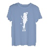 Frau Kletterer Sportklettern Bouldern T-Shirt