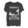 Mir Reichts Ich Geh Klettern Bergsport Bergsteiger Kletterer T-Shirt