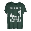 Mir Reichts Ich Geh Klettern Bergsport Bergsteiger Kletterer T-Shirt