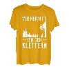 Mir Reichts Ich Geh Klettern Bergsport Bergsteiger Kletterer T-Shirt