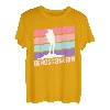 Bergsteigerin klettern Bergkraxlerin Wandern Berge Frauen T-Shirt