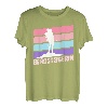 Bergsteigerin klettern Bergkraxlerin Wandern Berge Frauen T-Shirt