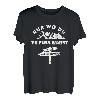 Pilgern Nur wo du zu Fuss warst bist du wirklich gewesen T-Shirt