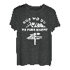 Pilgern Nur wo du zu Fuss warst bist du wirklich gewesen T-Shirt