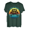 Hapfox Truck Amerikanische Flagge T-Shirt