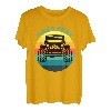 Hapfox Truck Amerikanische Flagge T-Shirt