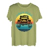 Hapfox Truck Amerikanische Flagge T-Shirt