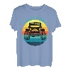 Hapfox Truck Amerikanische Flagge T-Shirt