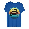 Hapfox Truck Amerikanische Flagge T-Shirt