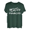 Wanderpfote Hund Wandern Bergsteiger Berge Geschenk T-Shirt