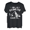 Nur Noch Ein Halber Kilometer Ungefähr Lustiges Wander T-Shirt