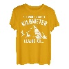 Nur Noch Ein Halber Kilometer Ungefähr Lustiges Wander T-Shirt